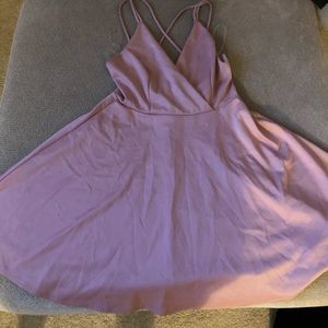 Flare cocktail dress